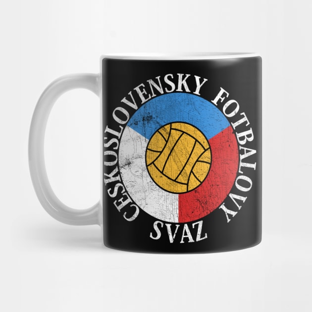 Vintage/Distressed-Style Czech Football by DankFutura